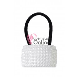 Inel pentru prins parul din plastic model ILM003NN Crem Perlat